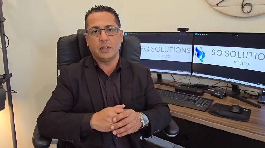 Sirajum Quasem founder of SQ solution sharing his experience in a video testimonial for Bixel Design